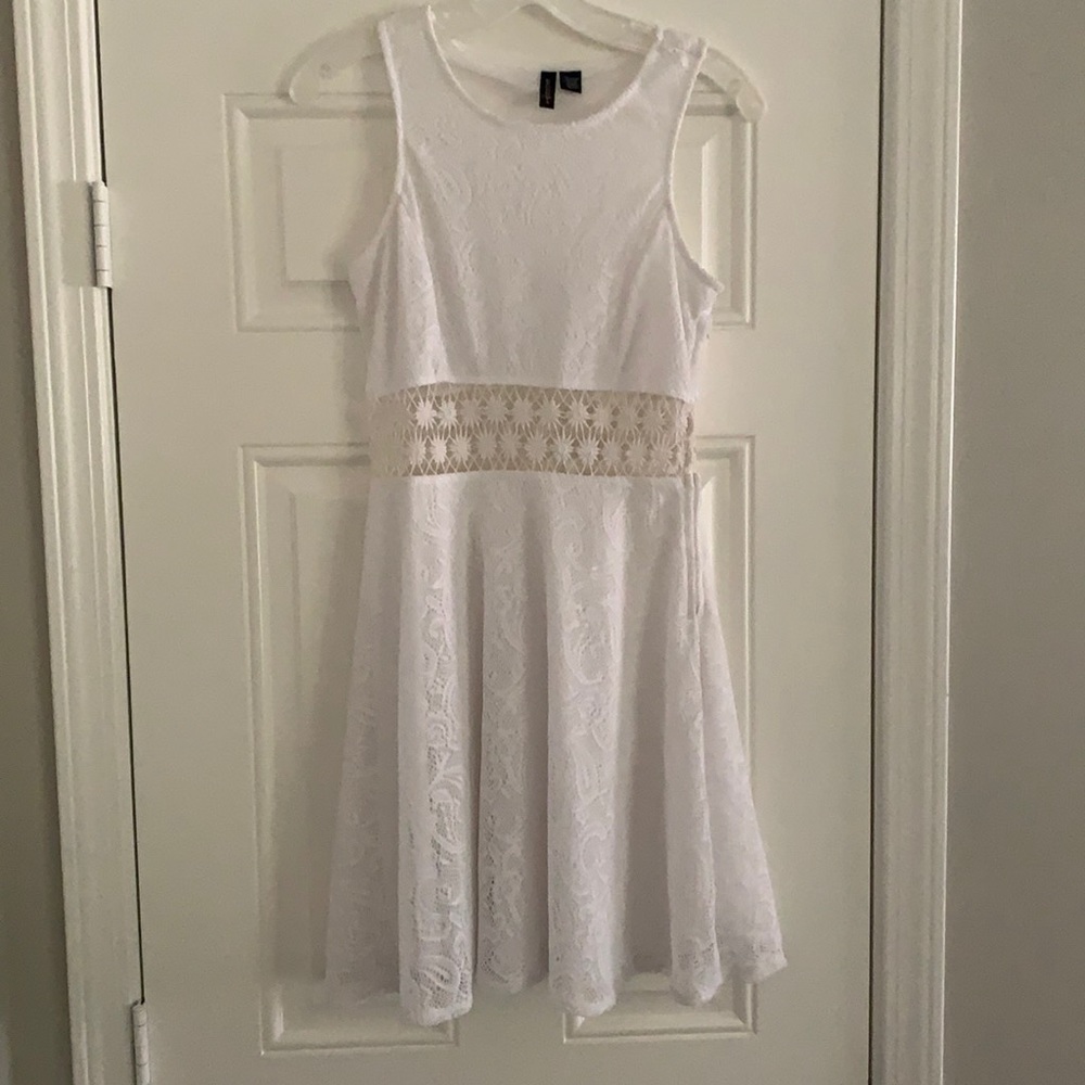 White dress